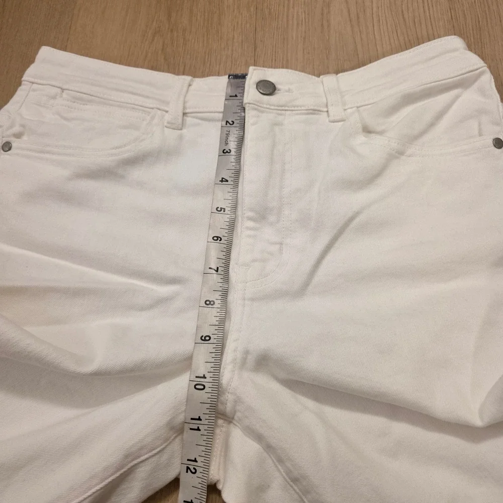 Wrangler White Denim High Rise 10